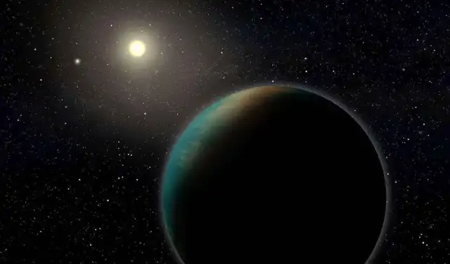 Una ilustración artística muestra TOI-1452 b, una supertierra que podría estar cubierta por un océano global profundo a unos 100 años luz de distancia. Foto: NASA Una ilustración artística muestra TOI-1452 b, una supertierra que podría estar cubierta por un océano global profundo a unos 100 años luz de distancia. Foto: NASA