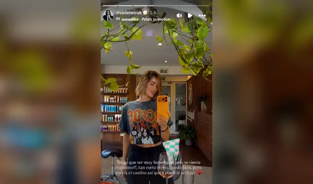 Korina Rivadeneira cambia de look tras declaraciones de Mario Hart Korina Rivadeneira cambia de look tras declaraciones de Mario Hart
