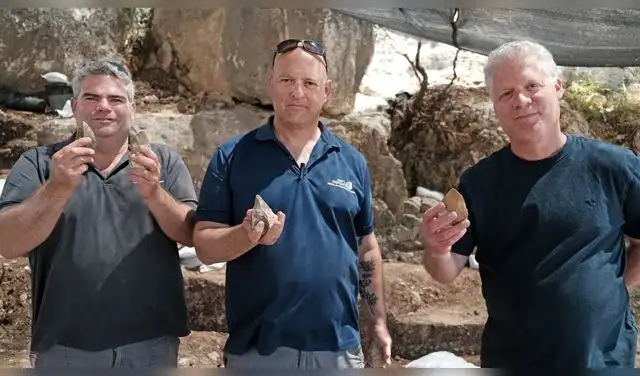 Investigadores de la Autoridad de Antigüedades y la Universidad de Haifa destacan el excepcional estado de conservación del yacimiento. Investigadores de la Autoridad de Antigüedades y la Universidad de Haifa destacan el excepcional estado de conservación del yacimiento.