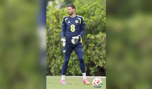 El estreno de Craig Gordon ocurrirá durante la fase de grupos, el sábado 13 de junio frente a Haití. Foto: AFP El estreno de Craig Gordon ocurrirá durante la fase de grupos, el sábado 13 de junio frente a Haití. Foto: AFP
