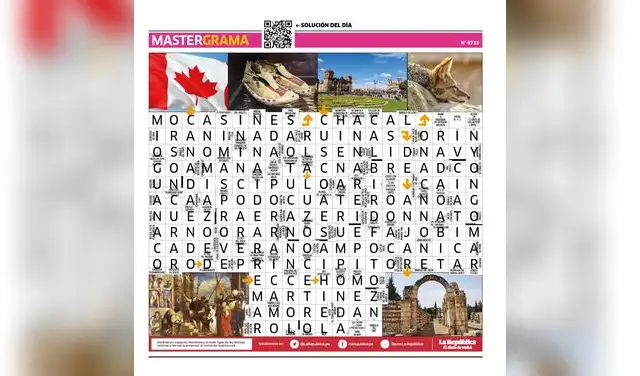 Mastergrama N°8733 Mastergrama N°8733