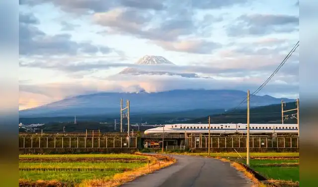 El tren Maglev Serie L0 devorará la distancia entre Tokio y Osaka en 60 minutos, recortando a más de la mitad el tiempo de viaje actual. Foto: National Geographic