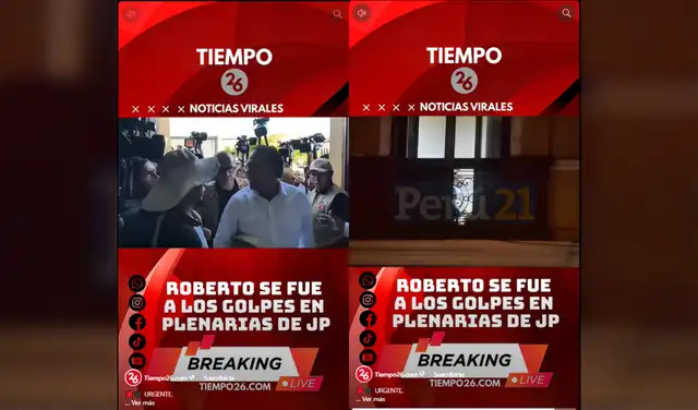 Es falso que Roberto Sánchez protagonizara una pelea en plenaria de Juntos por el Perú Es falso que Roberto Sánchez protagonizara una pelea en plenaria de Juntos por el Perú