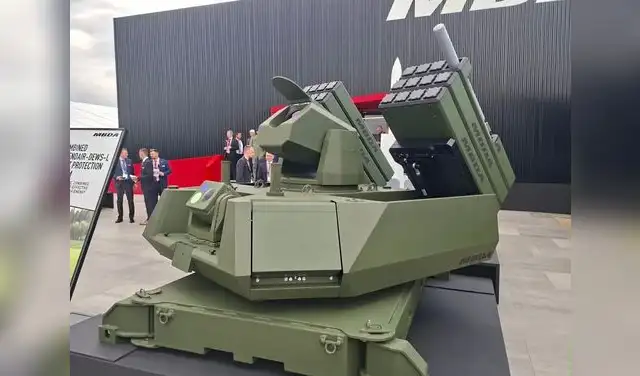 MBDA presenta un sistema antidrón que combina láser y misiles en la feria ILA Berlín 2026. MBDA presenta un sistema antidrón que combina láser y misiles en la feria ILA Berlín 2026.