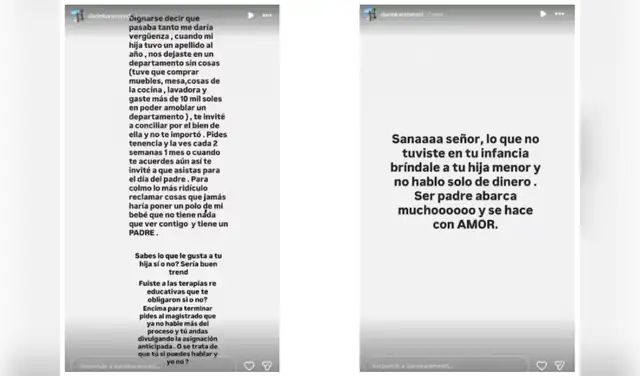 Pronunciamiento de Darinka Ramírez. Capturas: Instagram