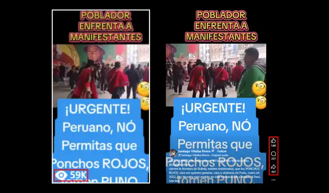 Publicación con más alcance en redes sociales. Foto: Facebook Publicación con más alcance en redes sociales. Foto: Facebook