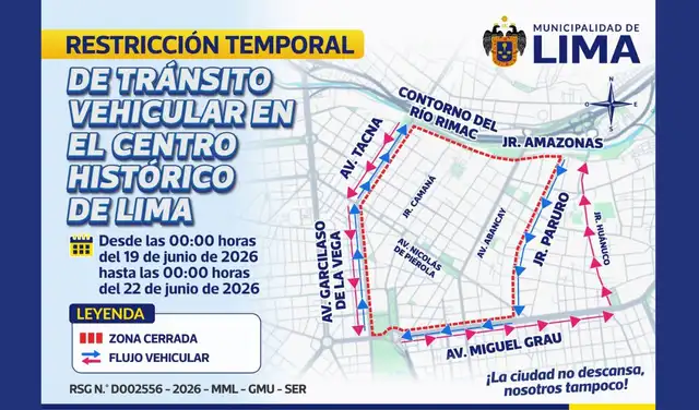Restricciones vehiculares en el Centro Histórico de Lima por la marcha Justicia Electoral en Lima. Restricciones vehiculares en el Centro Histórico de Lima por la marcha Justicia Electoral en Lima.