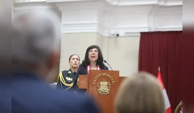 Janet Tello salió en defensa de los jueces del Poder Judicial ante ataques en su contra. Foto: Composición/LR