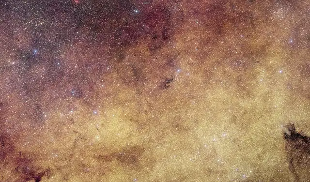 Según la ESA, esta es la fotografía de alta resolución más grande jamás tomada del centro de la Vía Láctea en luz visible. Foto: ESA