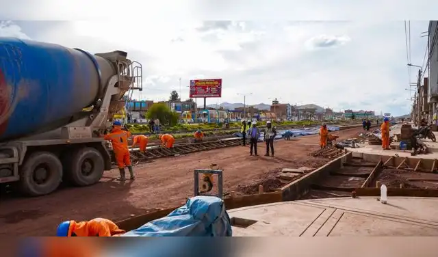 Obra “Mejoramiento y Rehabilitación de la Infraestructura Vial de la avenida Independencia, tramo avenida Circunvalación". Foto: difusión  
