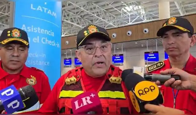 Brigadier Mayor Claudio Saenz, jefe de la brigada USAR