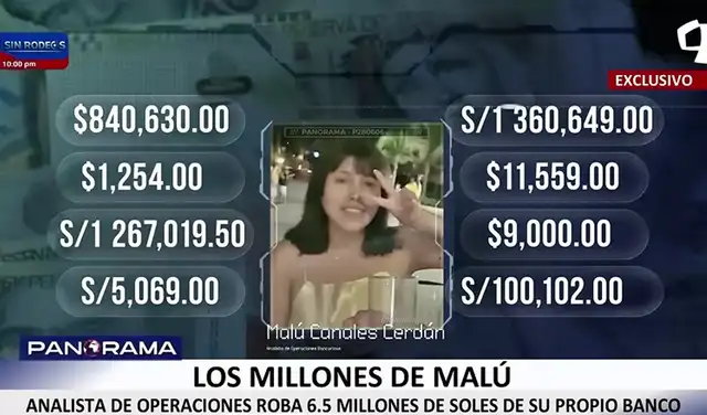 banco pichincha, robo , peruana roba millones a banco en Perú