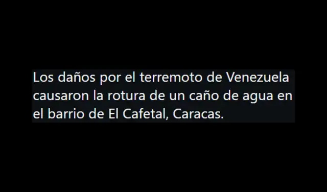 Descripción atribuida al hecho. Foto: Redes sociales