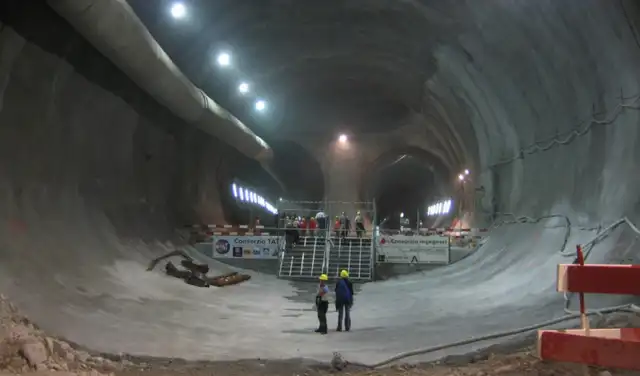 La red de túneles se convertiría en el futuro del transporte de mercancías en Europa. Foto: Captura La red de túneles se convertiría en el futuro del transporte de mercancías en Europa. Foto: Captura