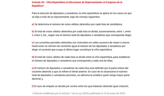 El método está en la propia ley El método está en la propia ley