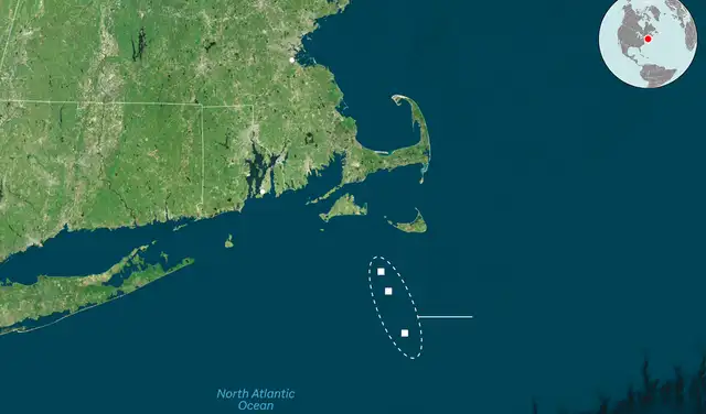 Para extraer muestras de agua, se perforó el fondo marino en tres lugares cerca de Martha's Vineyard y Nantucket. Foto: Expedition 501