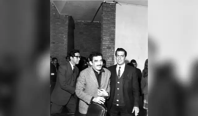 José Miguel Oviedo, García Márquez y Vargas Llosa. Foto: Difusión.