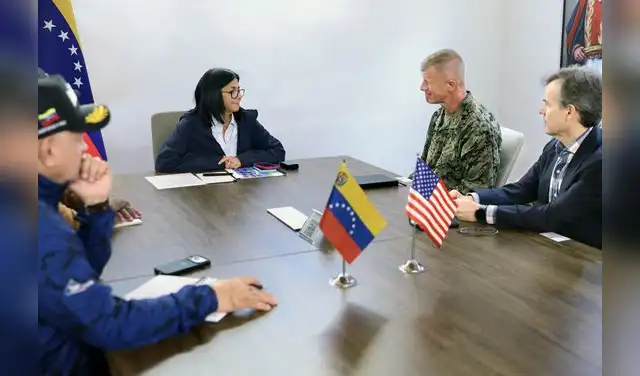 Autoridades venezolanas y el comandante del Cuerpo de Marines de EEUU se reunieron para facilitar las operaciones