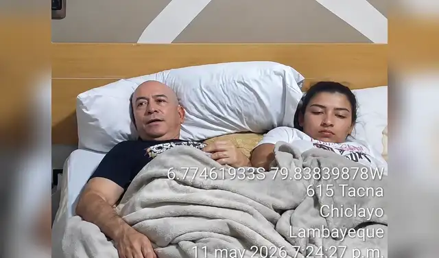 Cama adentro. En el momento de su detención, Arcesio Trujillo o “Palpatine” estaba en compañía de su pareja sentimental en el hotel “Mochiks”, en Chiclayo. Se había mudado de su casa en la misma ciudad, sospechando que lo vigilaban. Foto: La República  
