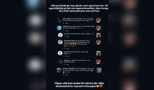 Mensajes de odio contra Alexander Sorloth tras la eliminación de Nuruega del mundial.