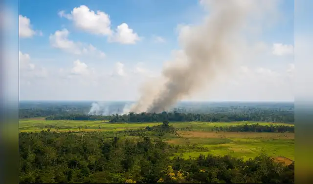 Investigación revela factores clave para la ocurrencia de incendios forestales en la Amazonía Investigación revela factores clave para la ocurrencia de incendios forestales en la Amazonía