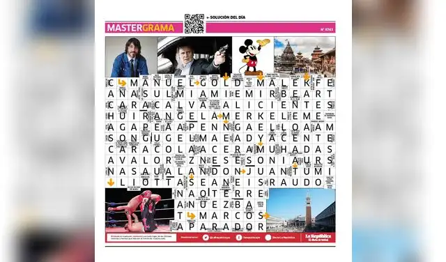 Mastergrama N°8763 Mastergrama N°8763