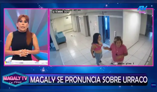 Magaly Medina habló tras denuncia a su reportero por presunto acoso y extorsión. Foto: ATV.  