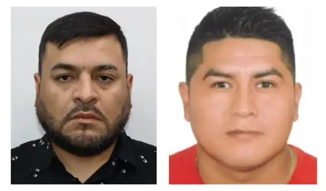 Izquierda, Manuel Mendoza Herrera. Derecha, Jaider Mejía Quiñones. Foto: La República  