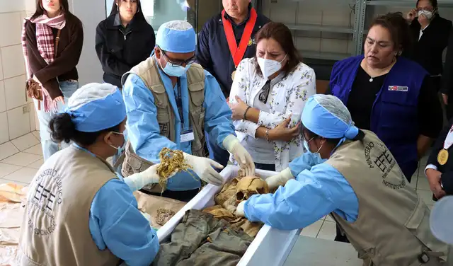 El Equipo Forense Especializado (EFE) realiza el proceso de identificación de los restos recuperados en fosas clandestinas. El Equipo Forense Especializado (EFE) realiza el proceso de identificación de los restos recuperados en fosas clandestinas.