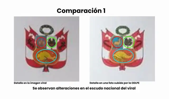 Comparación 1. Foto: Facebook / Oficina de la Presidenta Electa (Instagram) | Composición: LR