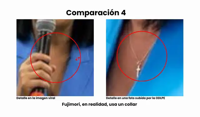 Comparación 4. Foto: Facebook / Oficina de la Presidenta Electa (Instagram) | Composición: LR