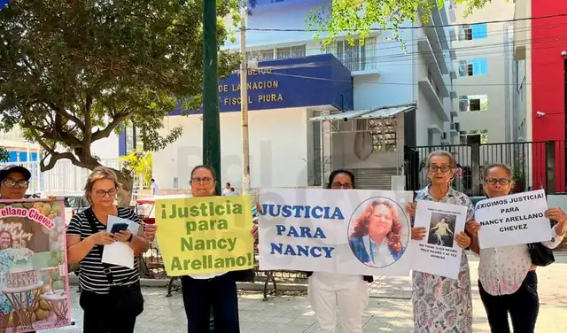 Los familiares de Nancy Arellano piden justicia. Foto: La República.  