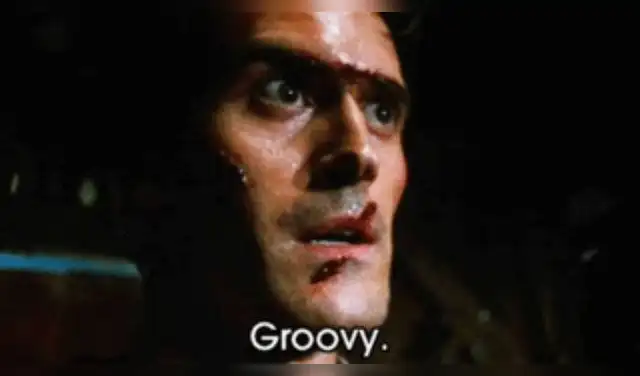 Bruce Campbell como Ash Williams en 'Evil Dead 2'. Foto: Sam Raimi