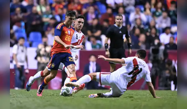La transmisión del partido amistoso entre España y Perú, en junio pasado, rozó los dos millones de espectadores. Foto: AFP. La transmisión del partido amistoso entre España y Perú, en junio pasado, rozó los dos millones de espectadores. Foto: AFP.