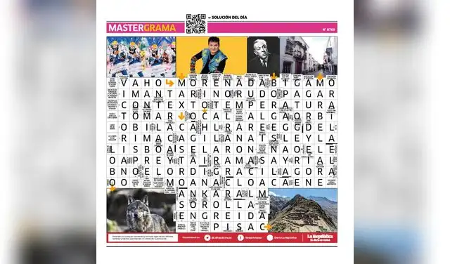 Mastergrama N°8769 Mastergrama N°8769