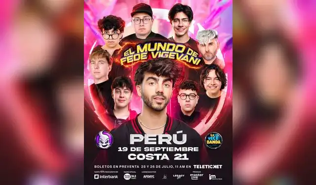 Fede Vigevani se volverá a presentar en Costa 21