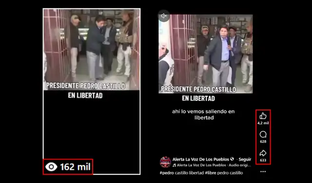 Uno de los posts con más alcance en redes sociales. Foto: Facebook Uno de los posts con más alcance en redes sociales. Foto: Facebook