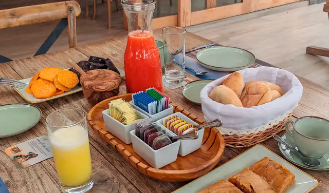 Desayuno típico de Acarí.
