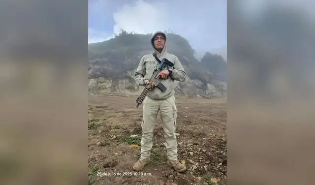 El sargento segundo EP (r) Pablo Martínez Tocas también fue contratado por “Teddy”, recientemente detenido en un operativo en “La Pampa”. Foto: FFAA El sargento segundo EP (r) Pablo Martínez Tocas también fue contratado por “Teddy”, recientemente detenido en un operativo en “La Pampa”. Foto: FFAA