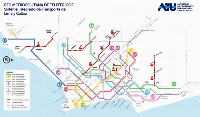 Plan de la ATU sobre el sistema de transportes para Lima y Callao.
