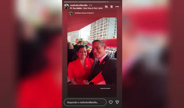Mark Vito y Leslie Echevarría comparten contenido en redes sociales como pareja Mark Vito y Leslie Echevarría comparten contenido en redes sociales como pareja