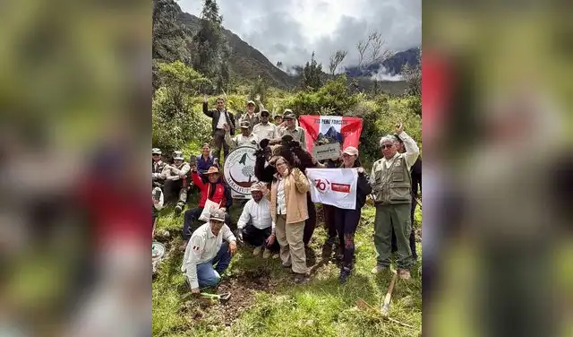 Fans de BTS ayudan a reforestar zona de Machu Picchu
