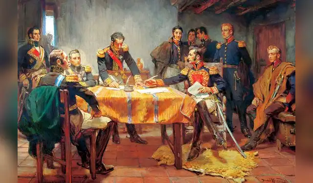 La Batalla de Ayacucho fue el gran combate del 9 de diciembre de 1824 en la Pampa de Quinua, Perú, donde el Ejército Unido Libertador venció a los españoles, asegurando la independencia del Perú y de Sudamérica. Foto: La Prensa Regional La Batalla de Ayacucho fue el gran combate del 9 de diciembre de 1824 en la Pampa de Quinua, Perú, donde el Ejército Unido Libertador venció a los españoles, asegurando la independencia del Perú y de Sudamérica. Foto: La Prensa Regional