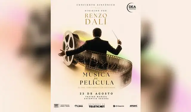 'Música de película', un show sin precedentes. 'Música de película', un show sin precedentes.
