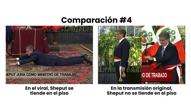 Comparación #4. Foto: Facebook / TV Perú | Composición: LR