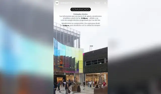 Comunicado del Jockey Plaza. Comunicado del Jockey Plaza.