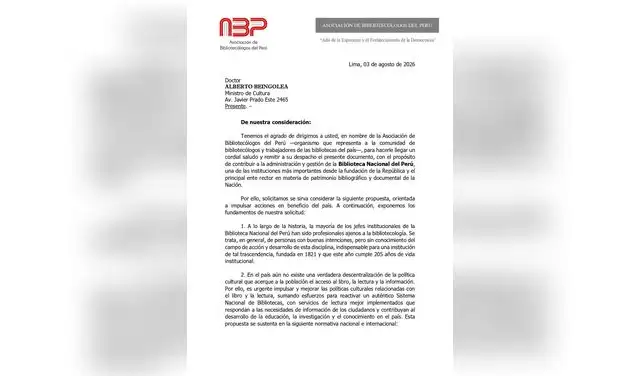 Comunicado de la ABP. Imagen: Difusión.