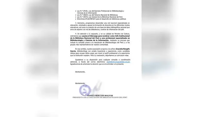 Comunicado de la ABP. Imagen: Difusión.