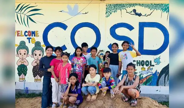La Organización Camboyana para el Desarrollo Social (COSD) está a cargo del programa educativo en la aldea de Phrey Thmei. Foto: Worldpackers La Organización Camboyana para el Desarrollo Social (COSD) está a cargo del programa educativo en la aldea de Phrey Thmei. Foto: Worldpackers