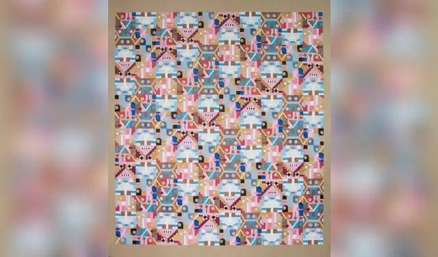"Entrelazando" de Gabriela Fariña. Imagen: Difusión.  